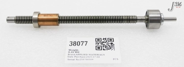 38077 APPLIED MATERIALS BRG LEAD SCREW NUT ASSY .5DX.1L 26CM 3690-03269