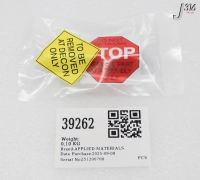 39262 APPLIED MATERIALS ORIFICE, 0.1000, SST316, INSERT, (NEW) 0041-36979