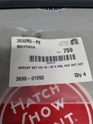 4 AMAT 3690-01092 10-32 X 3/8L HEX SKT SST, 109021