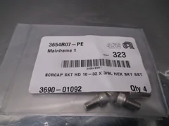 4 AMAT 3690-01092 10-32 X 3/8L HEX SKT SST, 109021