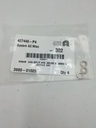 4 APPLIED MATERIALS 3880-01025 WASR LKG SPLIT #10 .3340D X .200ID X.047THK SST