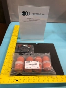 4 AMAT 3420-01067 INSULATOR BKHD FEEDTHROUGH 1/4VCR SILICONE RUBBER, 181696