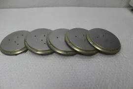 4829  Lot of 5 Applied Materials 0020-04257 Wafer Pedestals 6” (150mm.)