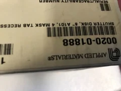 4941 APPLIED MATERIAL DISK 8" SHUTTER TITANIUM (NEW) 0020-01888