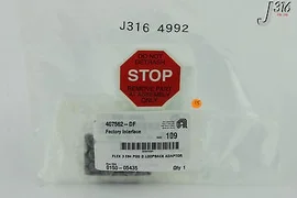 4992 APPLIED MATERIALS FLEX 3 E84 POD D LOOPBACK ADAPTOR (NEW) 0150-05435