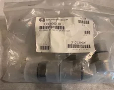 4X AMAT , APPLIED MATERIALS 3300-09238 FTG UNION 3/4 ORFS X 3/4 SAE SST UNUSED