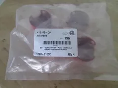 4X Applied Materials AMAT 1270-01662 GUARD PUSH PULL LOCKABLE 40MMD MUSHROOM RED