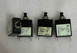 4ea AIRPAX PP11-1-2.00A-0B-V Circuit Breaker, 2AMP, AMAT 0680-01040