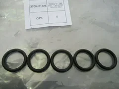 5 AMAT 3700-01325 O-Ring, 75 Duro Black, ID .796, CSD .139, 452131