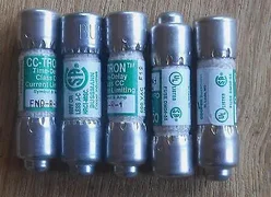 5 NEW Bussmann FNQ-R-1 Fuse CC-Tron Time Delay 600 Volts AMAT 0910-01188 BUSS
