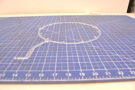 58900145R / AMAT QUARTZ HOOP 58900145, REPAIRED / APPLIED MATERIALS AMAT
