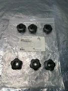 6 AMAT 1000-00012 Knob Plastic 1-1/20D For 5/16 Bolt, 101733