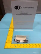 6 AMAT 3700-01325 O-Ring, 75 Duro Black, ID .796, CSD .139, 167710