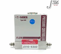6302 MKS MFC PRESSURE CONTROLLER TYPE 649, AMAT 0010-07061 649A12T51CAVR-S