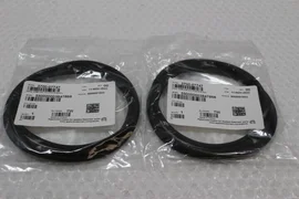 6633  Lot of 2 Applied Materials 3700-07747 O Rings 19.955 CDS .210 Viton-75 Bla