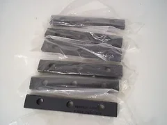 6pc lot AMAT reinforcing earthquake bracket mount plate 0020-13217 