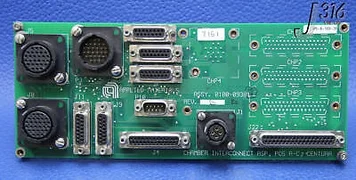 7151 APPLIED MATERIALS PCB CHAMBER INTERCONNECT ASP, POS A-C, CENTURA 0100-09381
