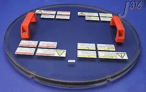 7196 APPLIED MATERIALS SHIELD, SAFETY, POLYCARBONATE, 300MM RTP RADIA 0040-43456