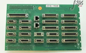 7650 LAM RESEARCH PCB VME BREAKOUT, FLEX 45, 710-800082-021 810-800082-021