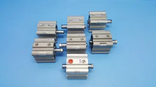 7x AMAT APPLIED MATERIALS 3020-01126 CYL AIR 63MM BORE 25MM STROKE W/AUTO( MIX )