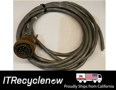 8 Pin male coupling and approx. 11' Belden cable CTI-Cryogenics