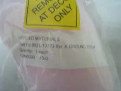 8 new AMAT 0021-10773 ground strap, chiller plate 