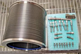 839-065045-003 / TOILET BOWL BELLOWS REAR ASSY W/HW (LAM 2300 FLEX EX+) / LAM