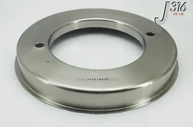 8412 APPLIED MATERIALS LOWER SHIELD 8" G12 SST 0020-25920