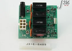8489 APPLIED MATERIALS PCB CONTACTOR INTERLOCK BOARD 0100-09104