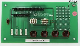 8490 APPLIED MATERIAL PCB GATE VALVE INTERCONNECT BOARD 0100-70015