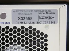 850S2A2RB20 Superfilter II A Omni standard bypass Superconductor w/ Cryocool NOB