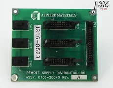 8523 APPLIED MATERIALS PCB REMOTE SUPPLY DISTRIBUTION 0100-20040