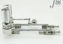 9102 LAM RESEARCH WELDMENT DUAL GAS INJECT 2300 839-016784-005