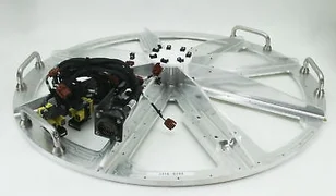 9789 APPLIED MATERIALS BUFFER CHAMBER LID W/ CABLE & BANNER SM312CV2 0140-04417