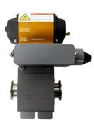 A&N 10-39-SN Pneumatic Ball Valve AMAT Applied Materials 0195-02977 Working