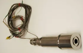 AMAT 0010-01989 SS Gas Heater Assembly &amp; 0160-00018 TC Feed Thru High K CVD 