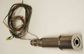 AMAT 0010-01989 SS Gas Heater Assembly & 0160-00018 TC Feed Thru High K CVD 