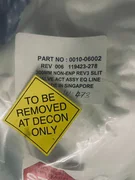 AMAT 0010-06002 300MM NON-ENP REV 3 SLIT VALVE ASSY EQ L