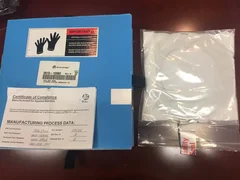 AMAT 0010-10982, 0020-34862 SHELL ASSY, 150MM, FLAT(1S), 6 INCH, 5.679DIA,5MIC