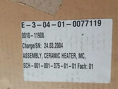 AMAT 0010-11908 ASSEMBLY, CERAMIC HEATER, MC, HA-12, SAC, NEW