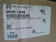 AMAT 0010-14246 ASSY, 100-500CC SINGLE CHANNEL, SLURRY D, NEW