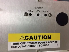 AMAT 0010-20498 ASSY +/- 15V POWER SUPPLY GEN RACK