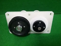 AMAT 0010-25974 GEAR ASSEMBLY, BRUSH ROTATION, BRUSH MODULE , USED