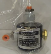 AMAT 0010-70668 LOCKOUT VALVE Clippard Model 2012 Minimatic 3-Way 