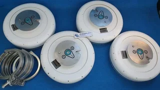 AMAT 0010-77296 MIRRA TITAN I HEAD W/ 0010-23601 CLAMP, LOT OF 4