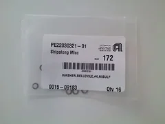 AMAT 0015-09183 WASHER,BELLEVILE,#4,NISULF, LOT 16, NEW