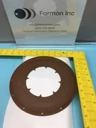 AMAT 0020-04009 COVER, VESPEL 100MM, OXIDE, 161105