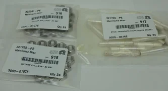 AMAT 0020-05162 STUD, CRYO/GATE VALVE W/HEX SOCKET 5/16-24 x 1.88&quot; (pk OF 24)