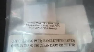 AMAT 0020-07128 CLAMP, 3/8 IN GASLINE, BOTTOM