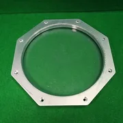 AMAT 0020-10187 CLAMP RING Q WINDOW 200M , USED